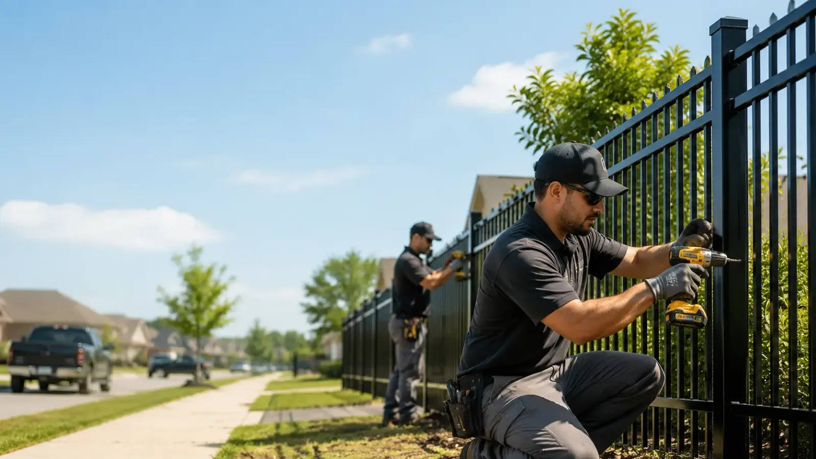 Metal Fence Installation in Burnham, ME